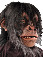 Halloween Masks - Chimp Mask