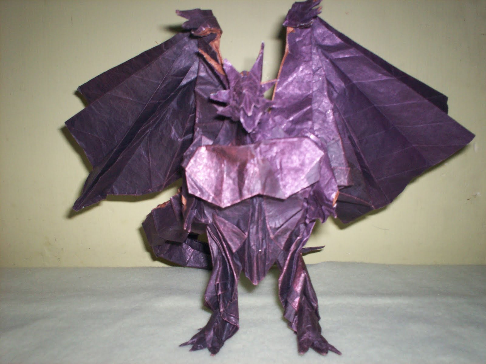 origami del mejor divino dragon bahamut satoshi kamiya