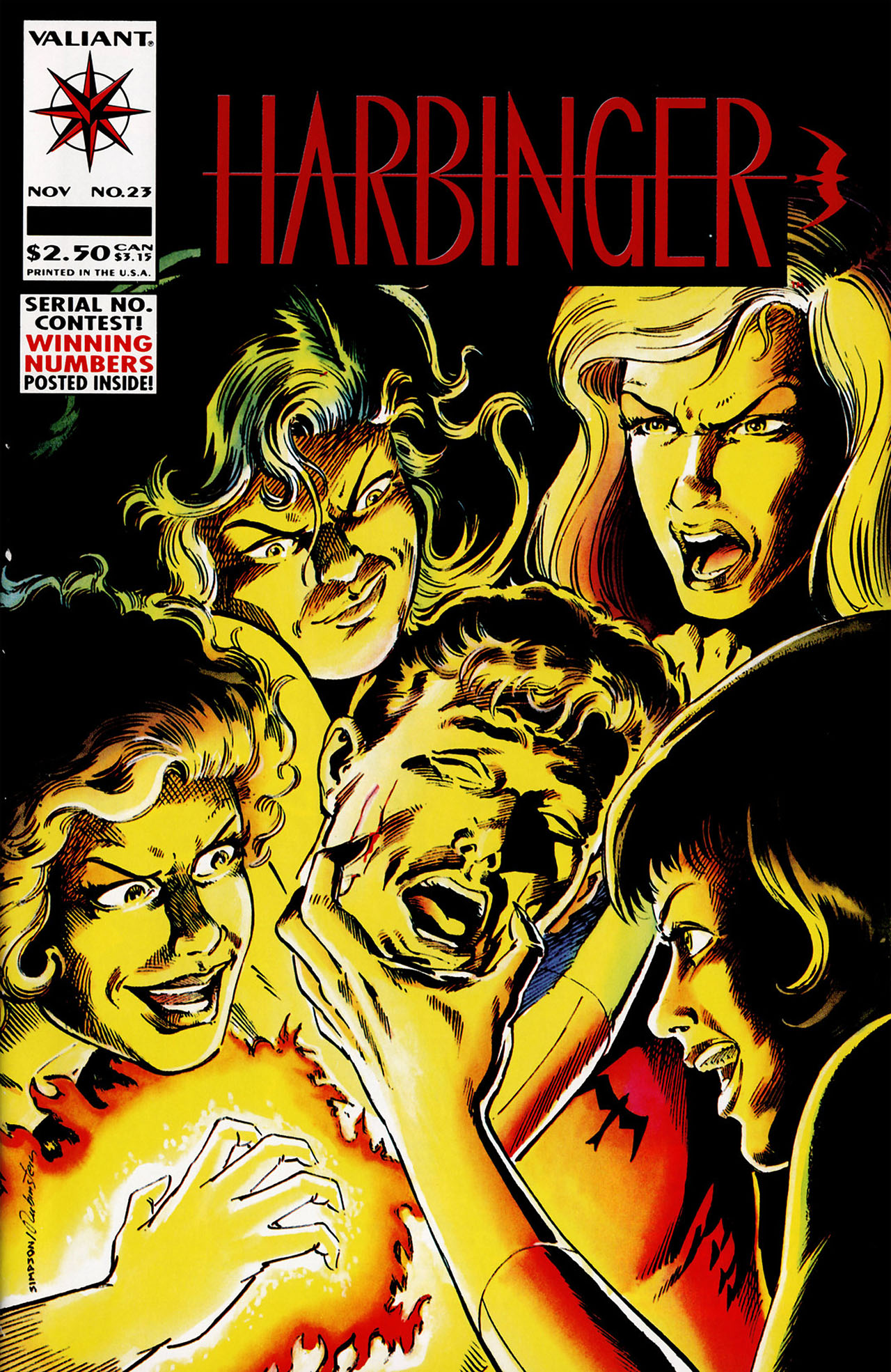 Read online Harbinger (1992) comic -  Issue #23 - 1