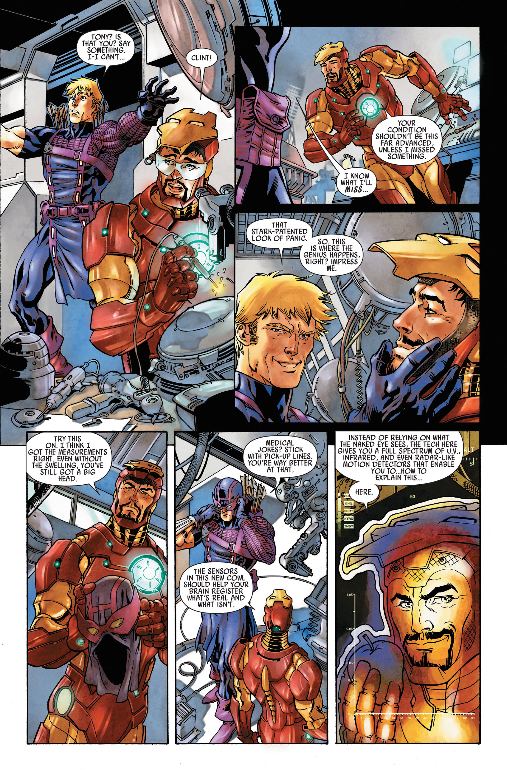 Read online Hawkeye: Blindspot comic -  Issue #1 - 13