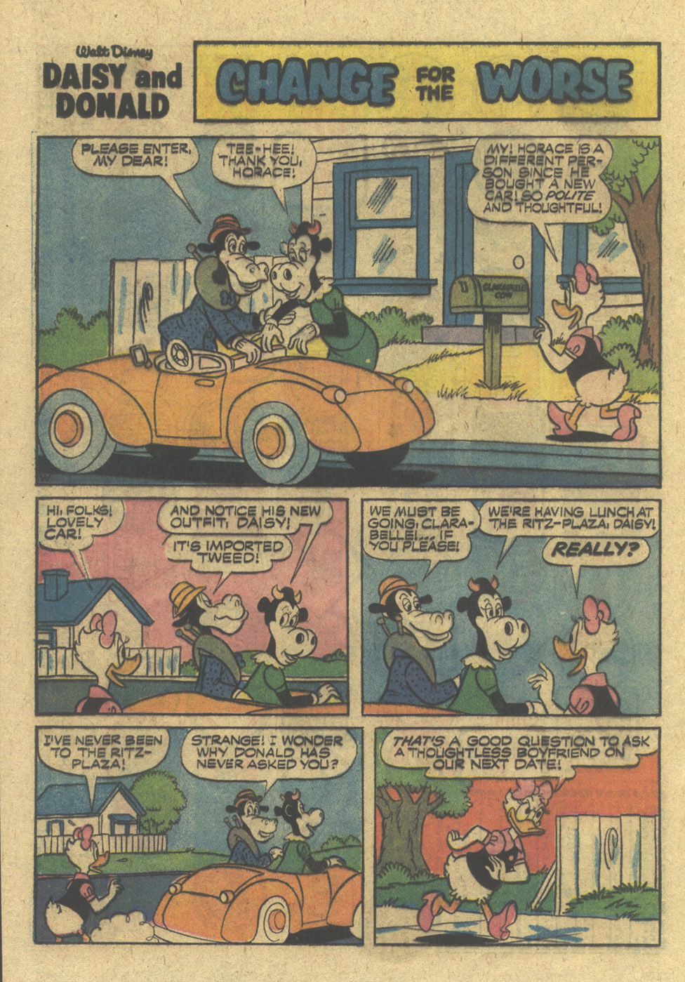 Read online Walt Disney Daisy and Donald comic -  Issue #17 - 20