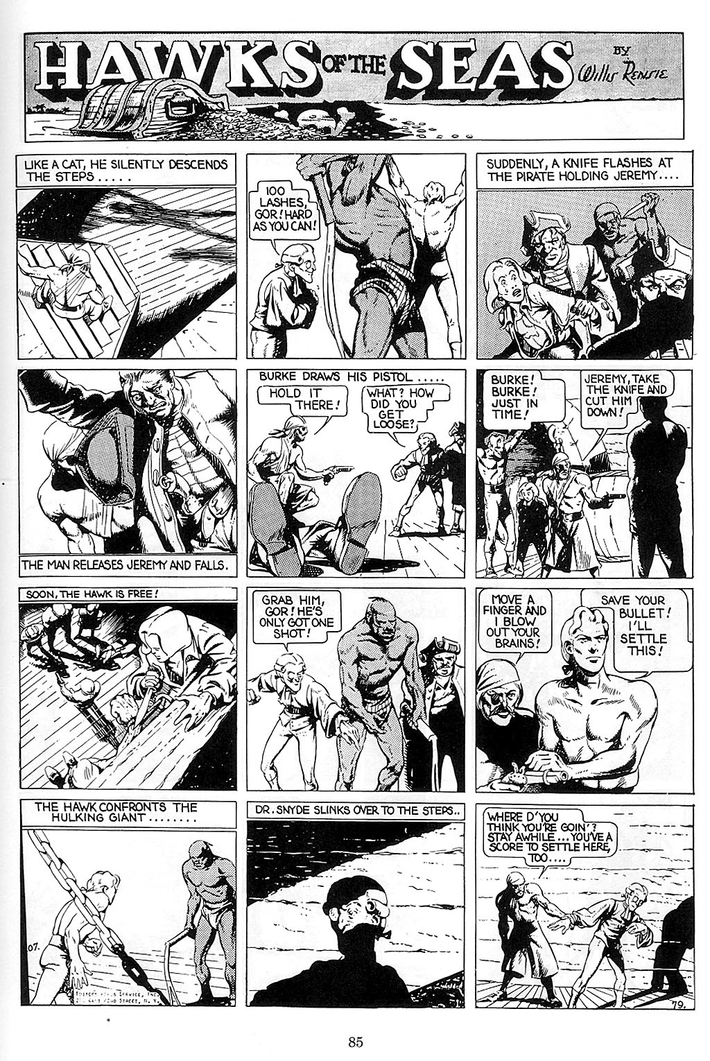 Read online Will Eisner's Hawks of the Seas comic -  Issue # TPB - 86