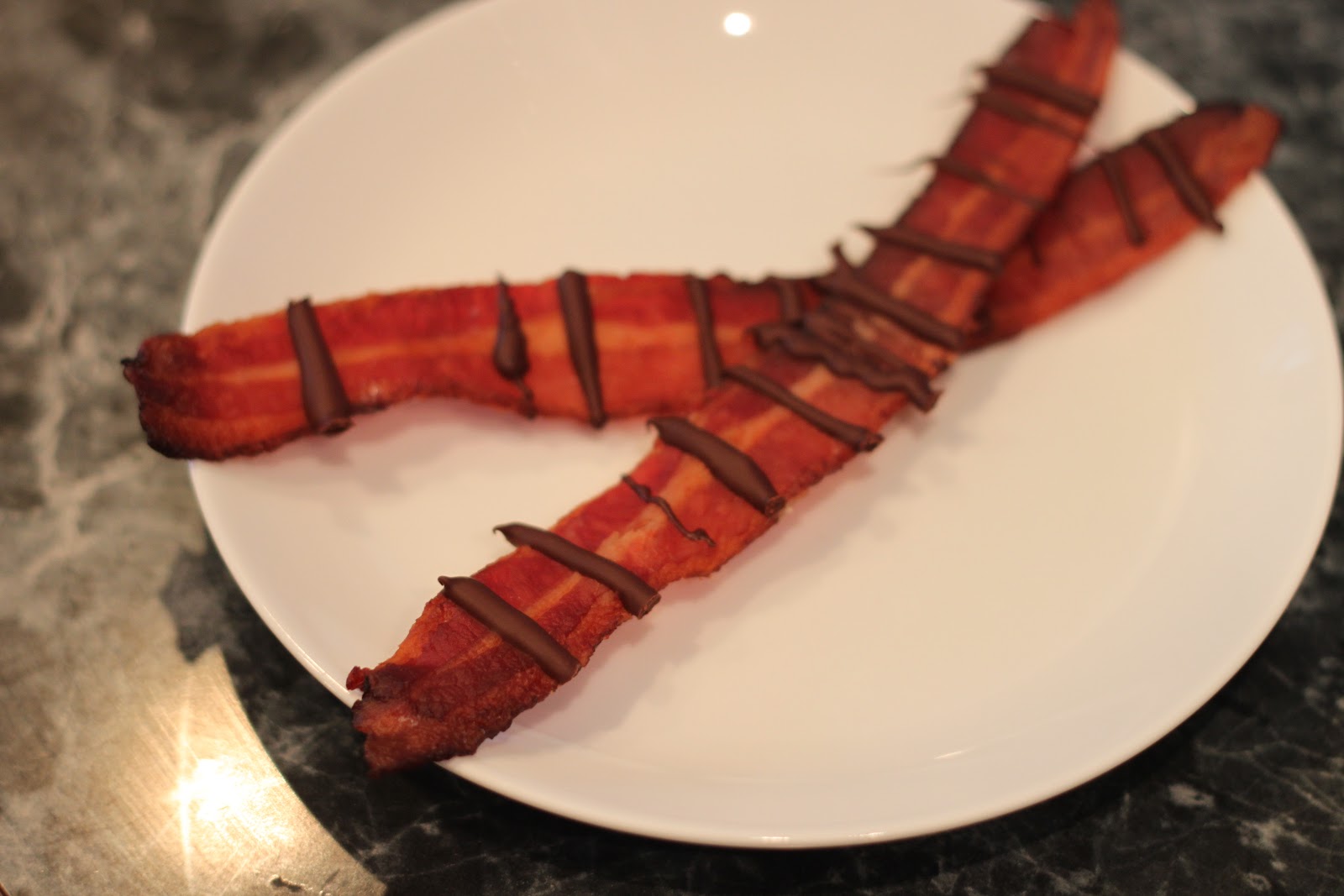 Good Clean Fun Dark Chocolate Drizzled Bacon