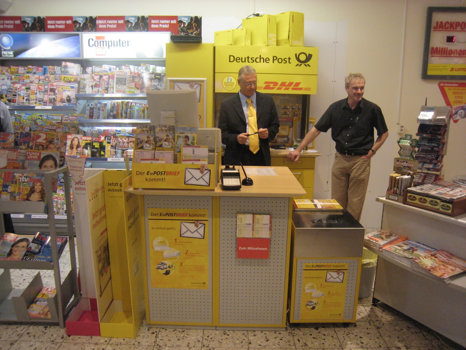 Die Postfiliale schließt für immer