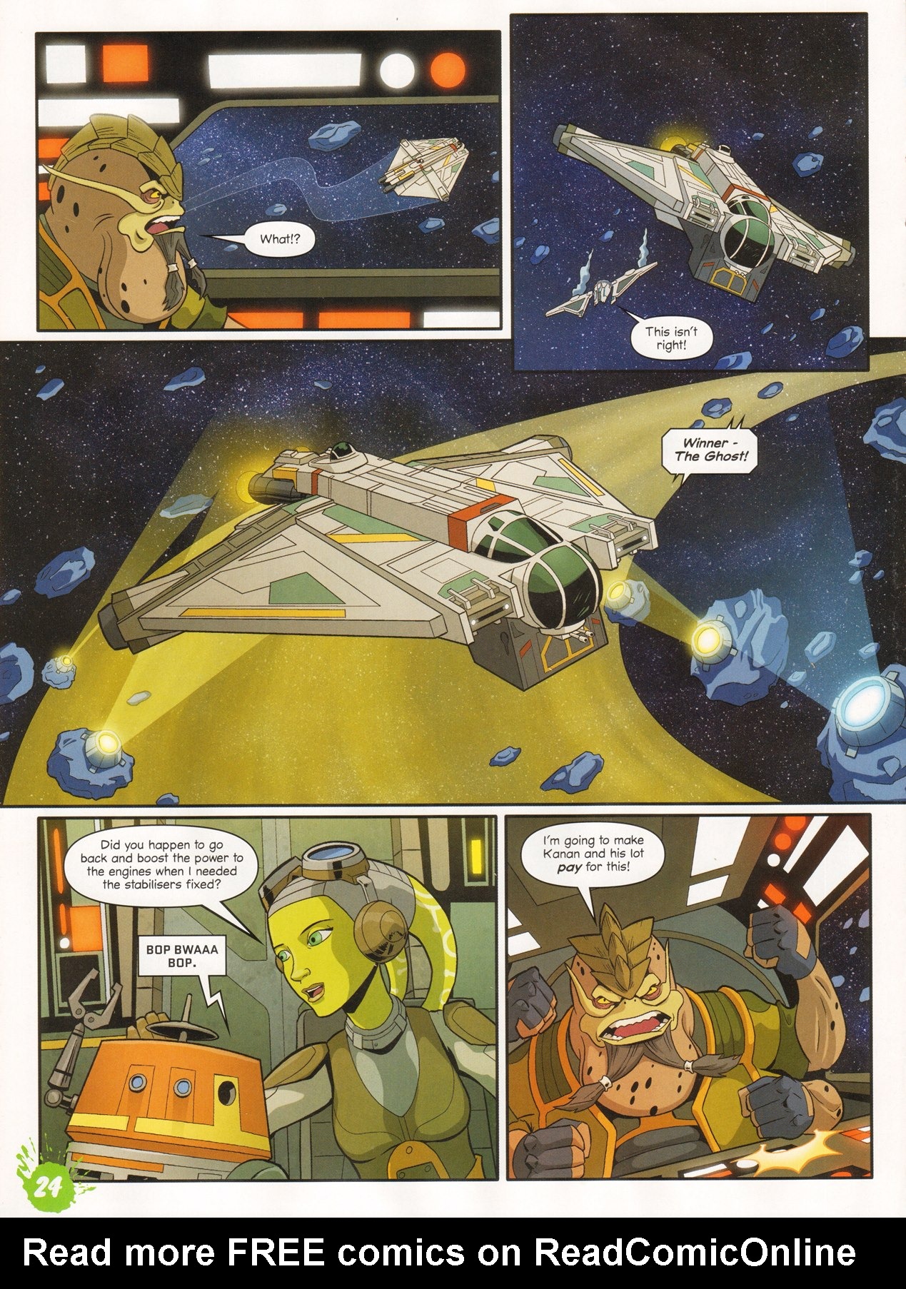 Read online Star Wars Rebels Magazine comic -  Issue #1 - 22