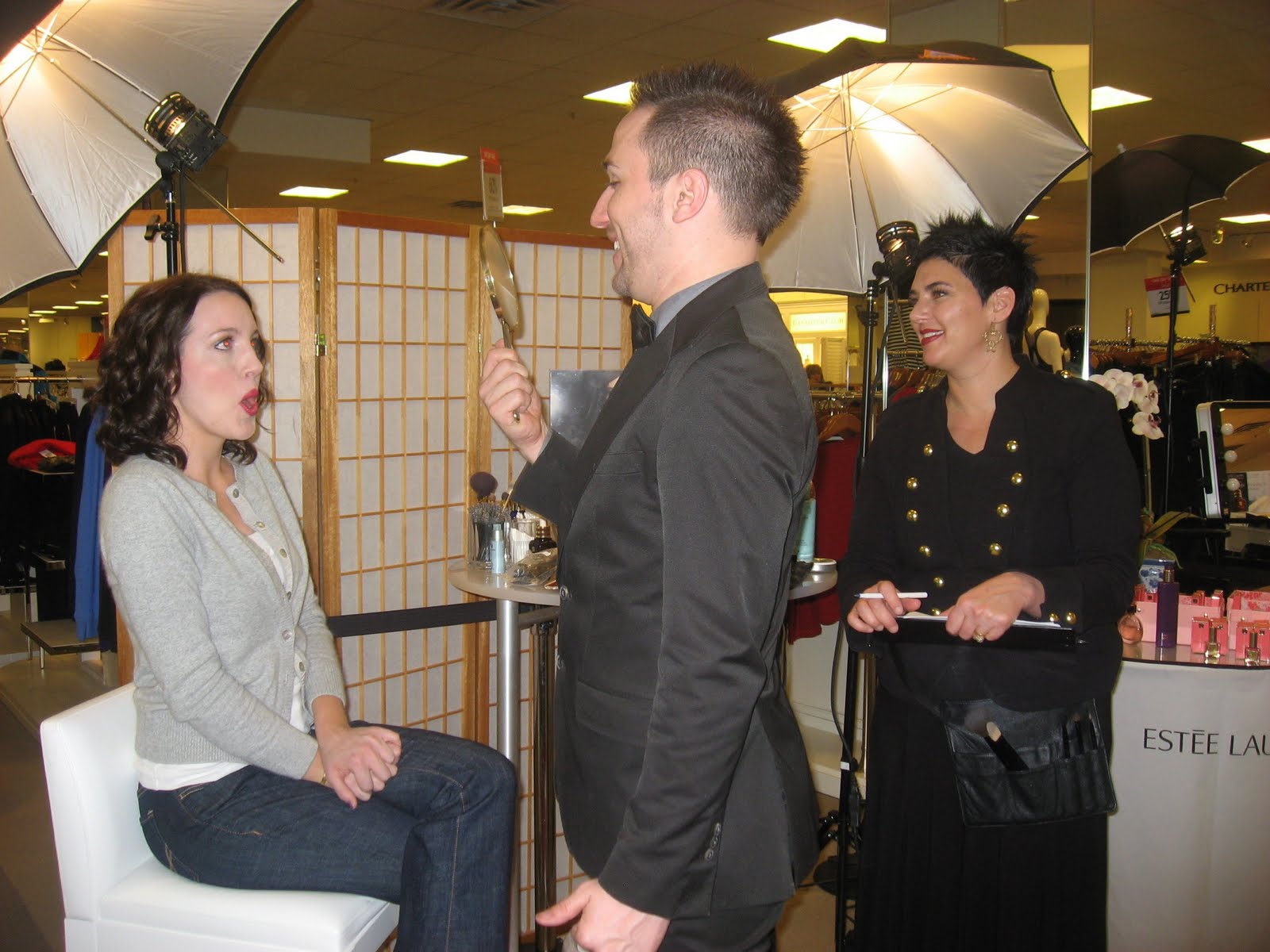 HOPE GARNER National Estee Lauder Event