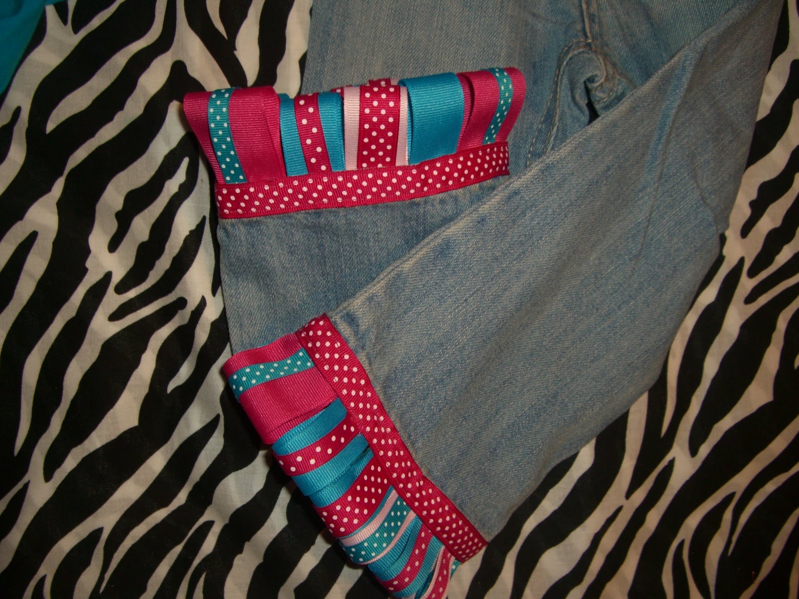 Ribbon Jeans