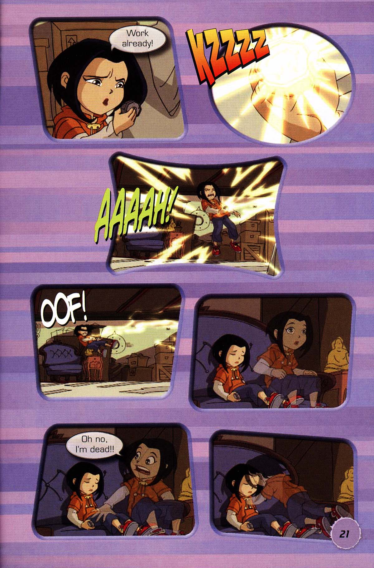 Read online Jackie Chan Adventures comic -  Issue # TPB 3 - 22