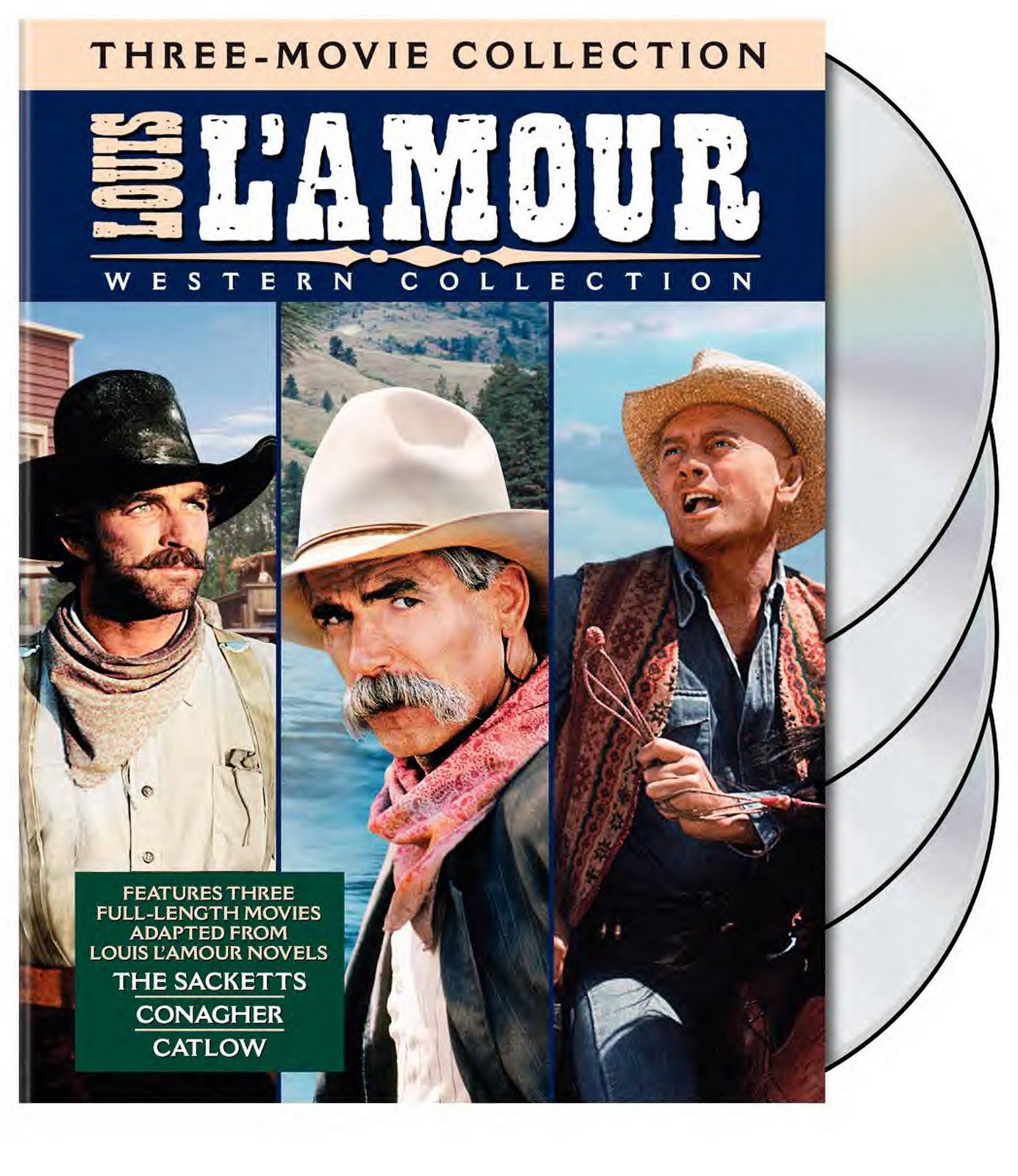 GREAT OLD MOVIES: LOUIS L&#39;AMOUR WESTERN COLLECTION DVD