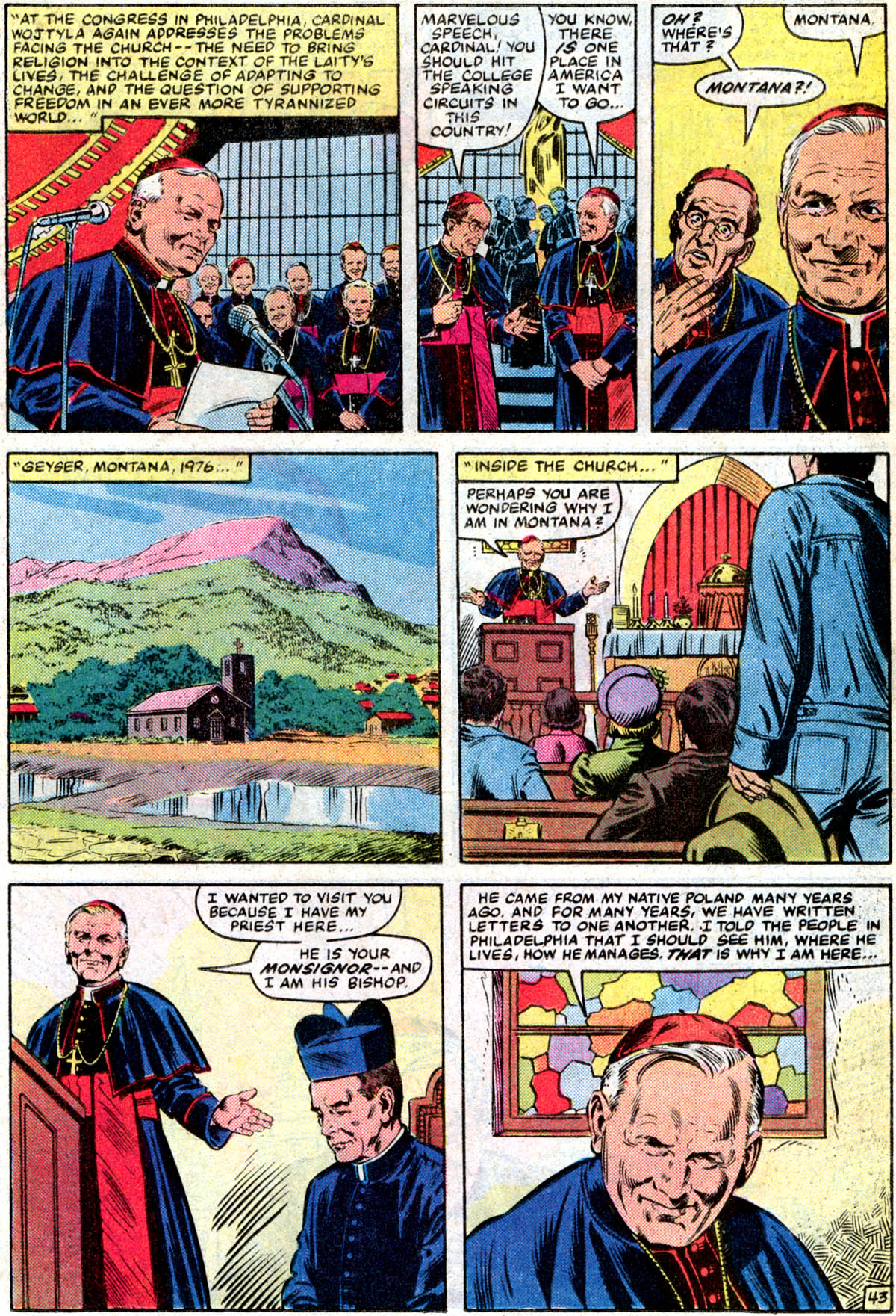 Read online The Life of Pope John Paul II comic -  Issue # Full - 46