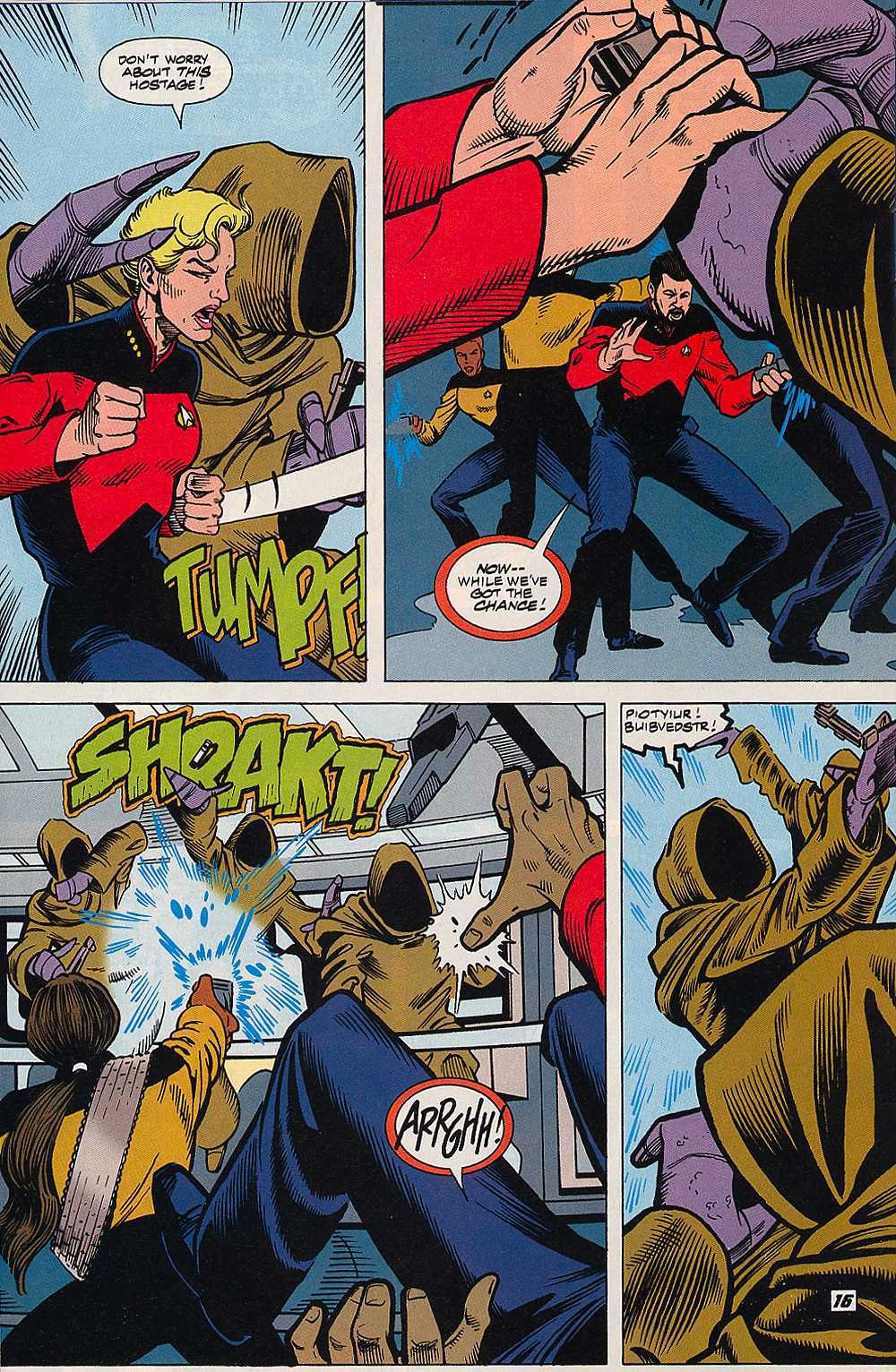 Read online Star Trek: The Next Generation (1989) comic -  Issue #78 - 16