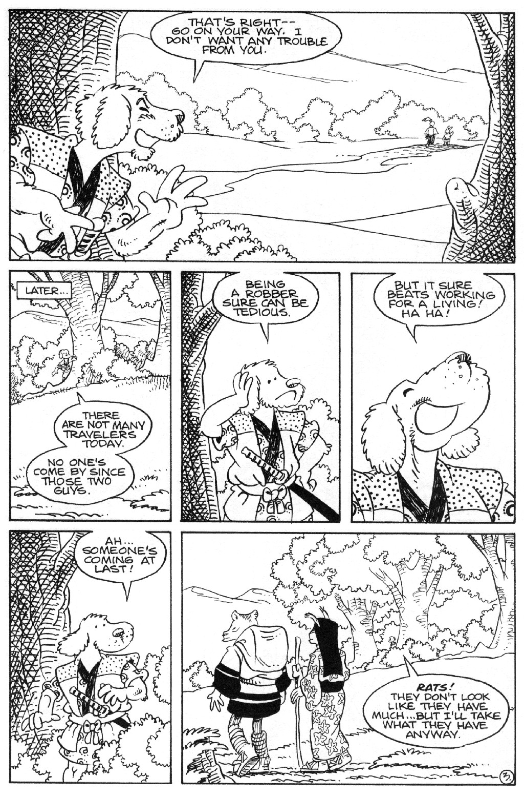 Usagi Yojimbo (1996) Issue #66 #66 - English 5