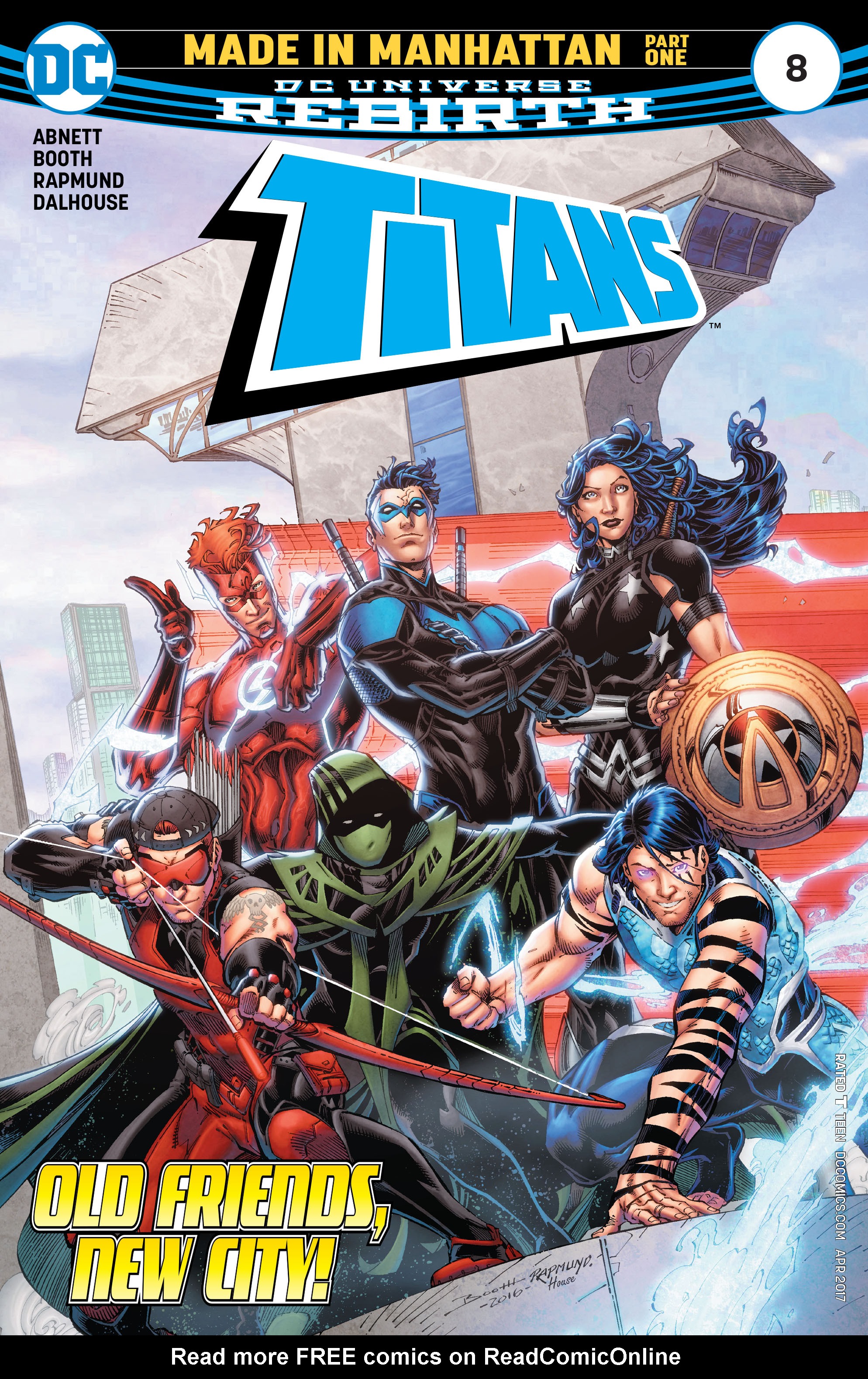 Read online Titans (2016) comic -  Issue #8 - 1