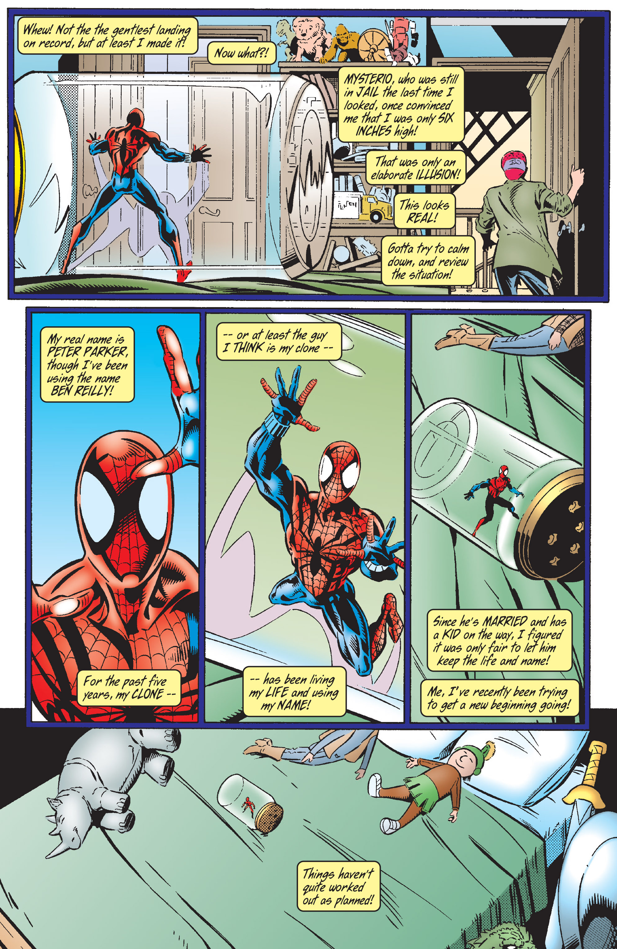 Read online The Amazing Spider-Man: The Complete Ben Reilly Epic comic -  Issue # TPB 4 - 374