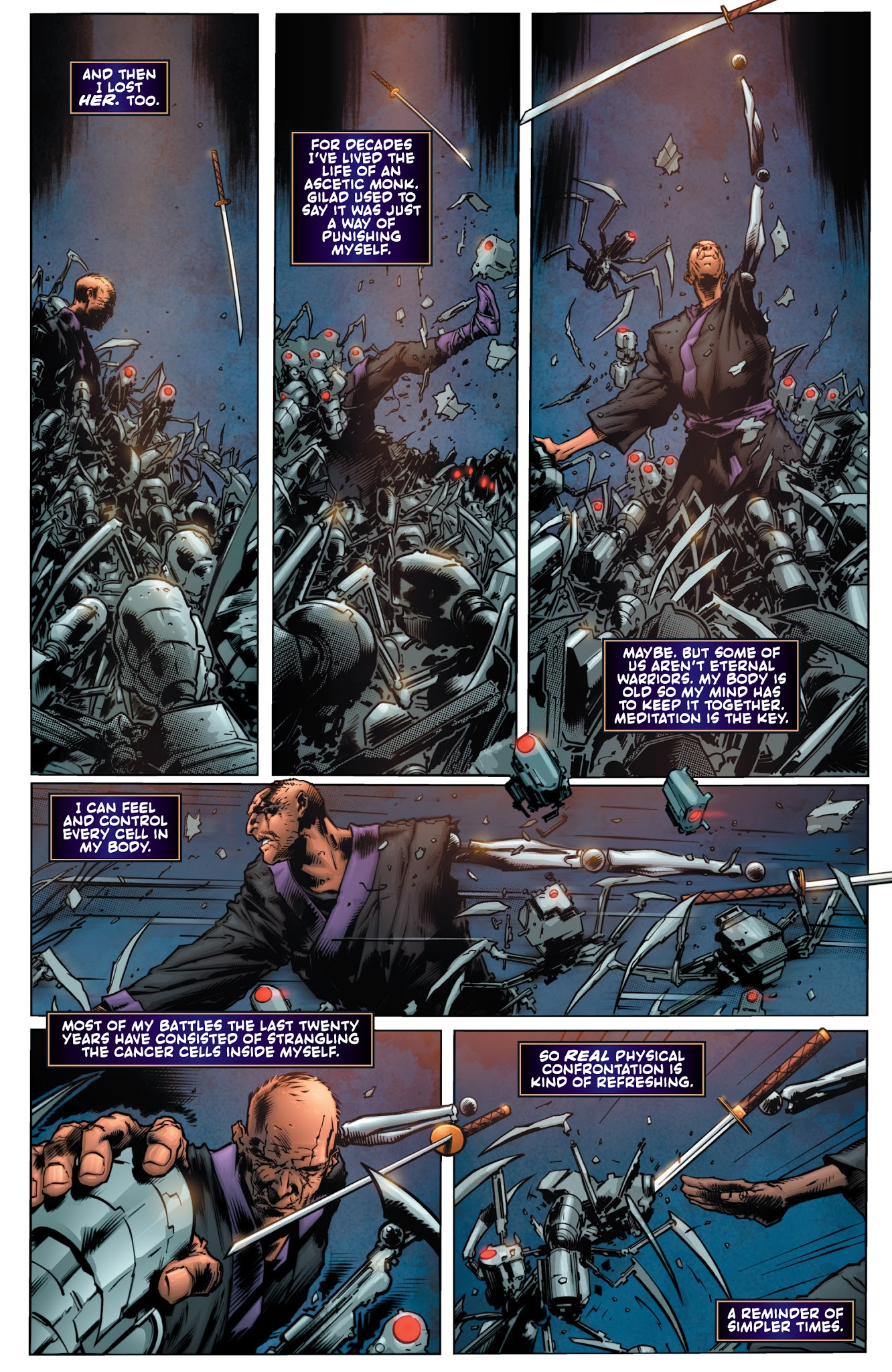 Read online Book of Death: Fall of Ninjak comic -  Issue # Full - 6
