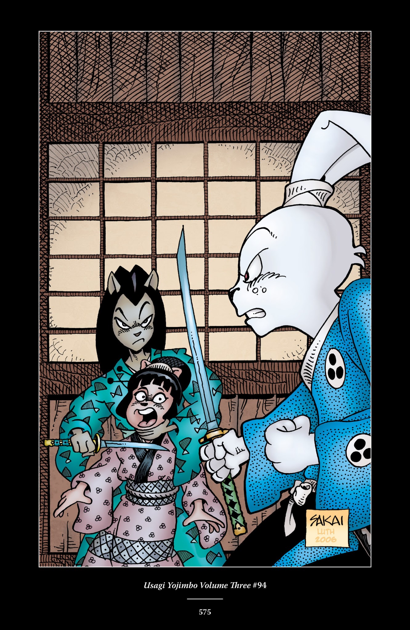 Read online The Usagi Yojimbo Saga comic -  Issue # TPB 5 - 567