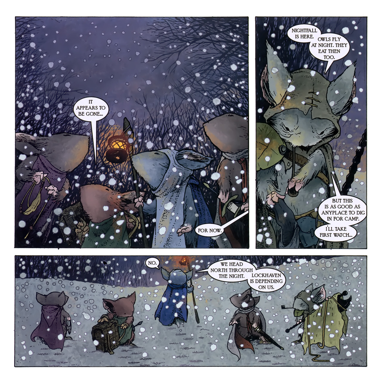 Read online Mouse Guard: Winter 1152 comic -  Issue #1 - 18