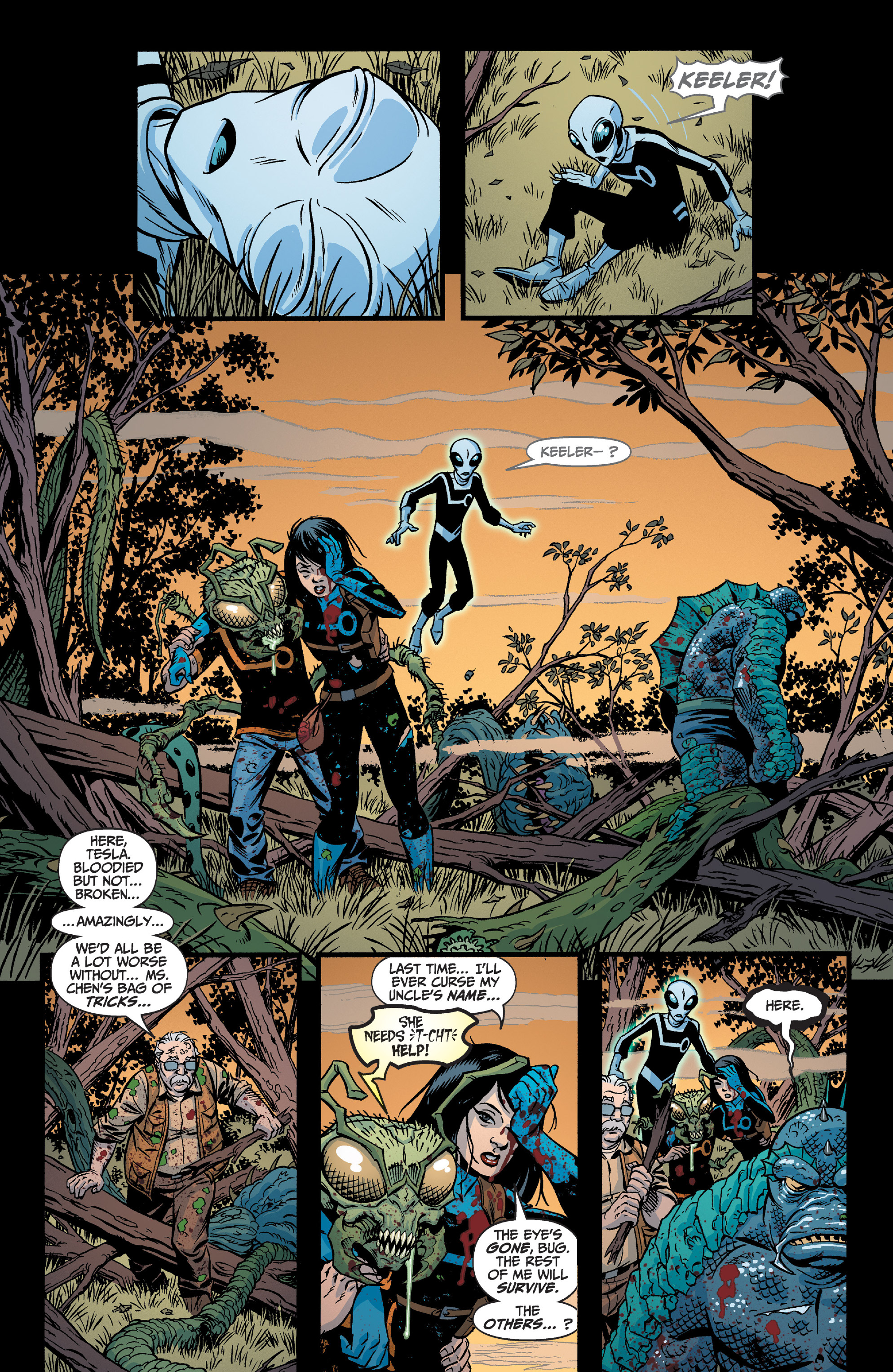 Read online Section Zero (2019) comic -  Issue #5 - 16