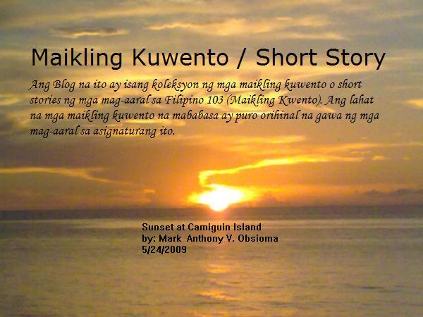 Maikling Kuwento / Short Story