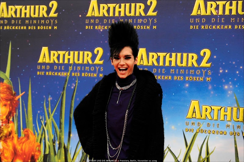 Fotos: Bill na estreia do filme "Artur e os Minimeus 2"