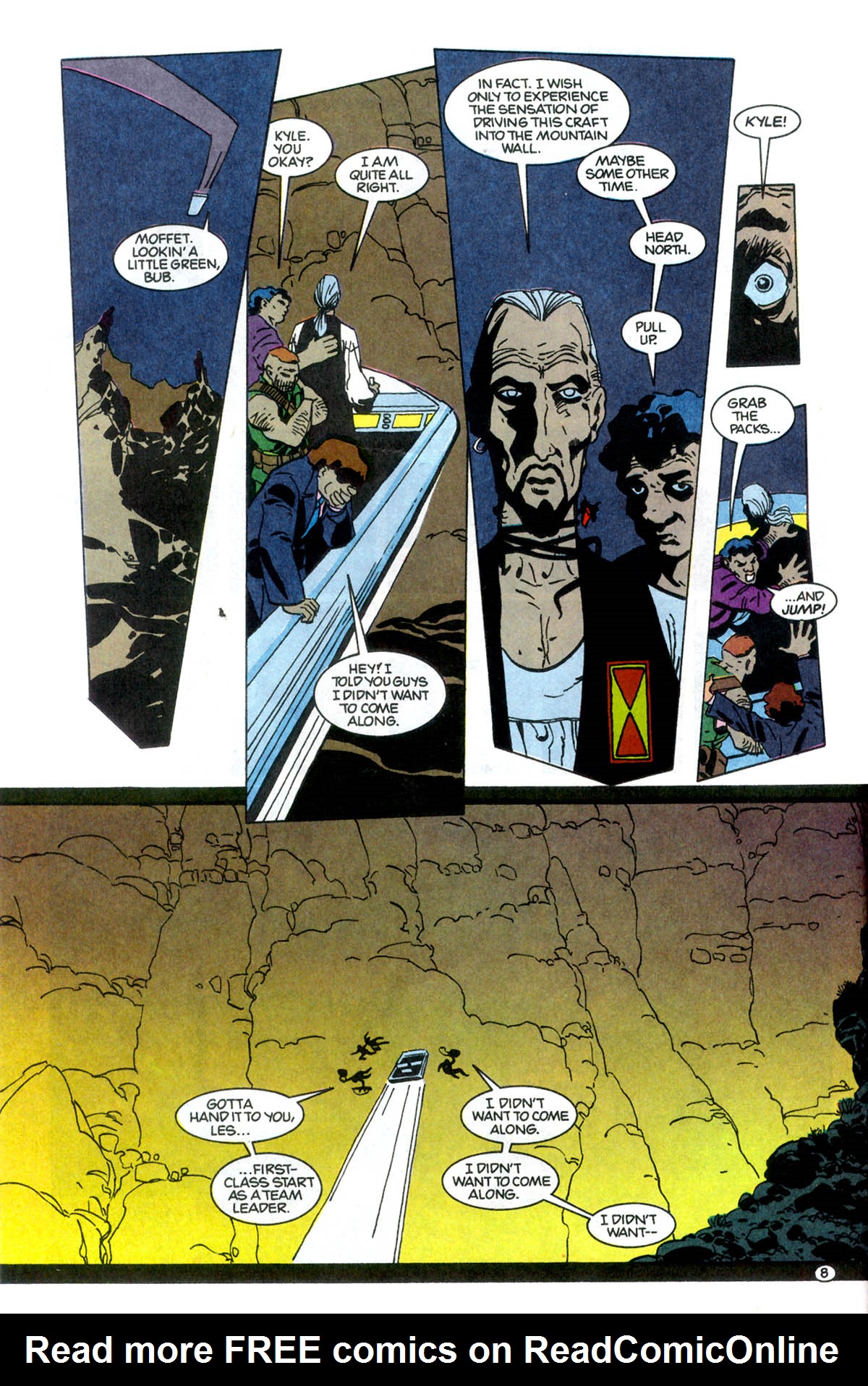 Read online Challengers of the Unknown (1991) comic -  Issue #7 - 10