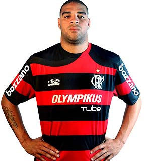 Adriano diz que será décimo segundo jogador do Fla caso time vá à final da Copa do Brasil
