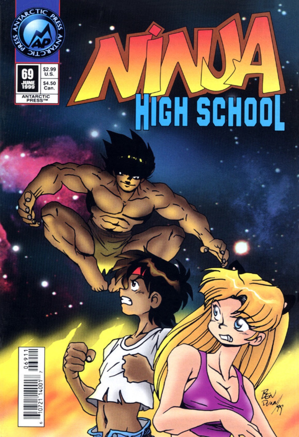 Read online Ninja High School (1986) comic -  Issue #69 - 1