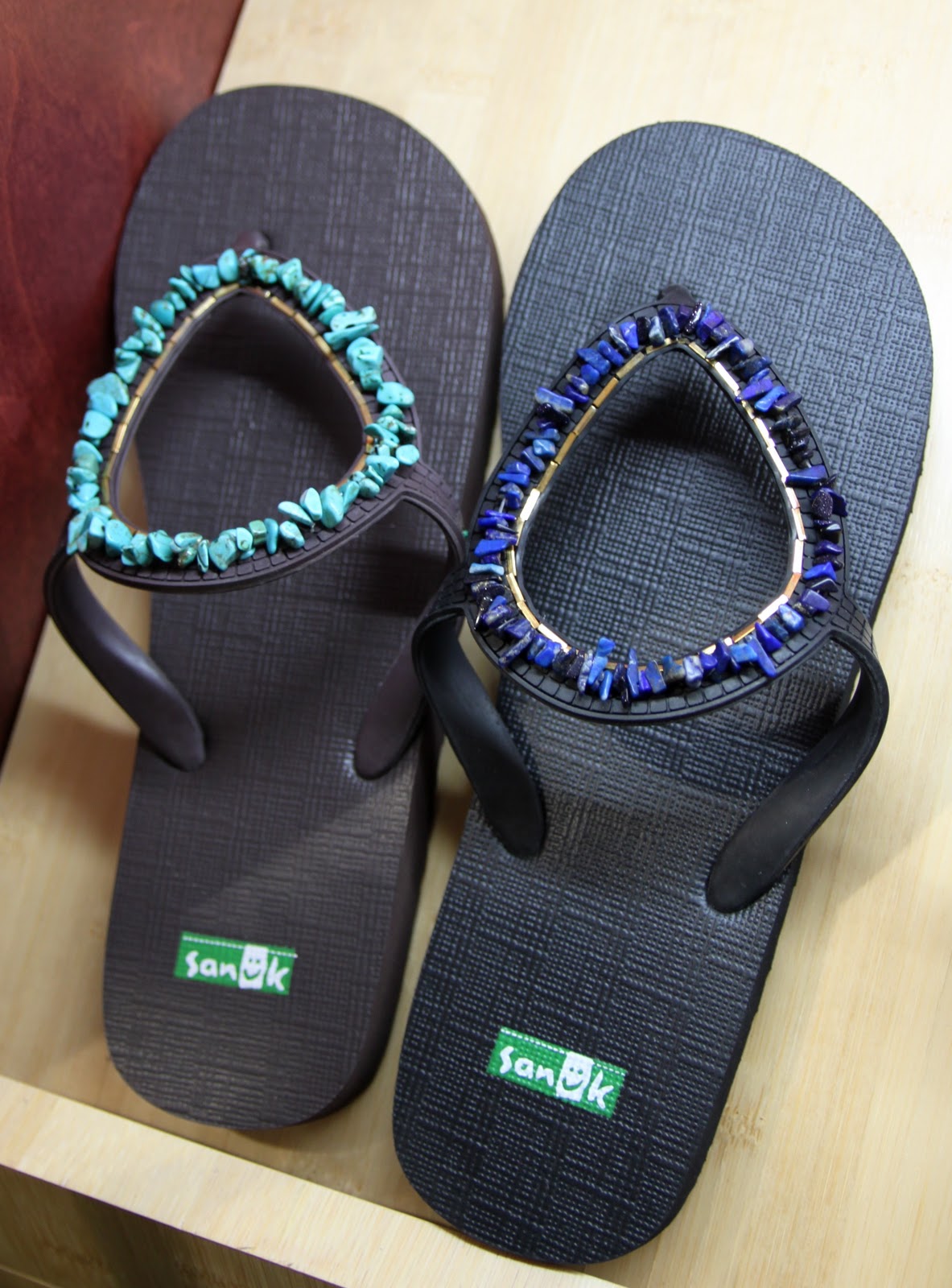 Sanuk Ibiza Gypsy Women's rubber strap sandals Flip Flops