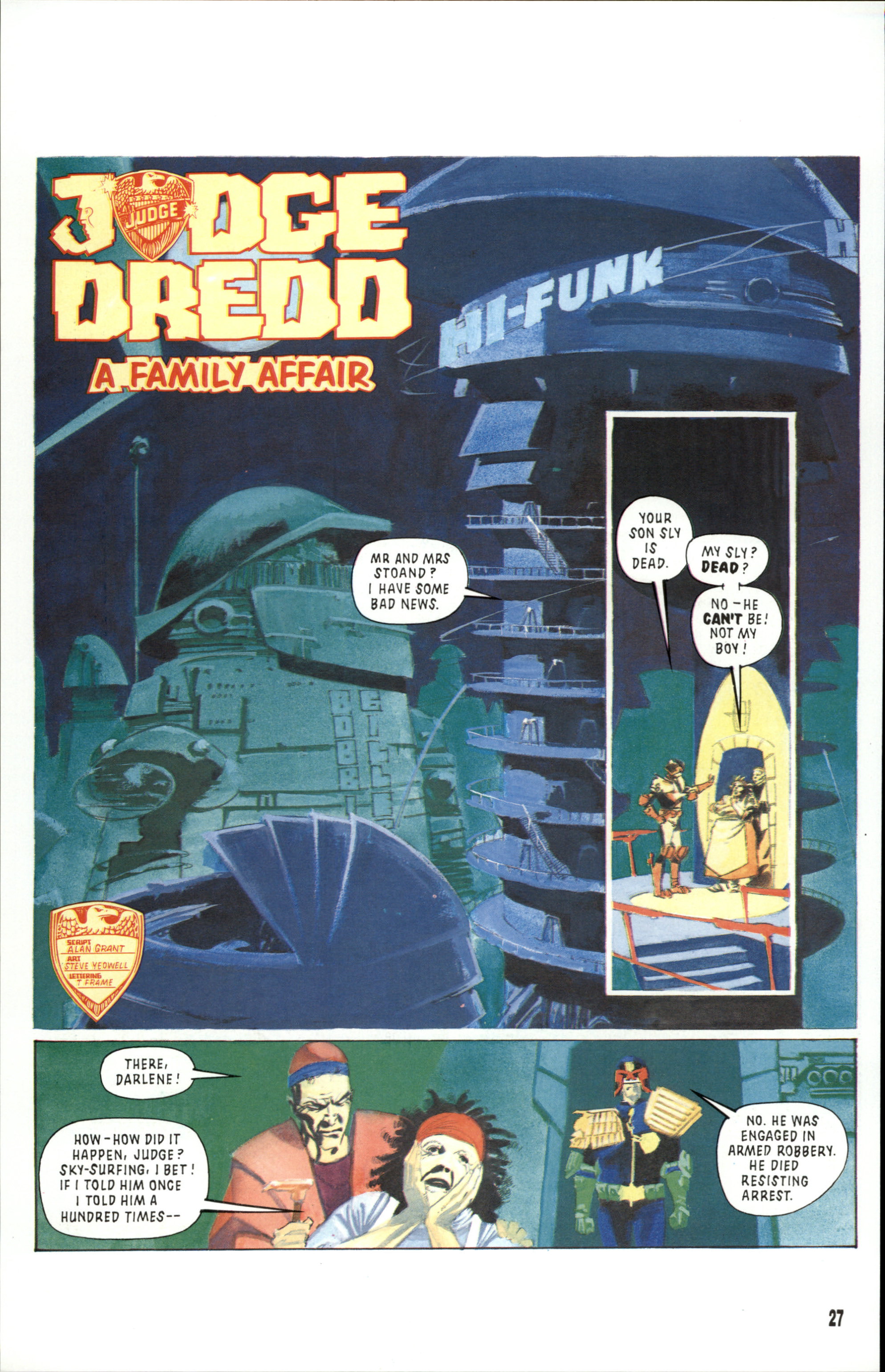 Read online Dredd Rules! comic -  Issue #11 - 29