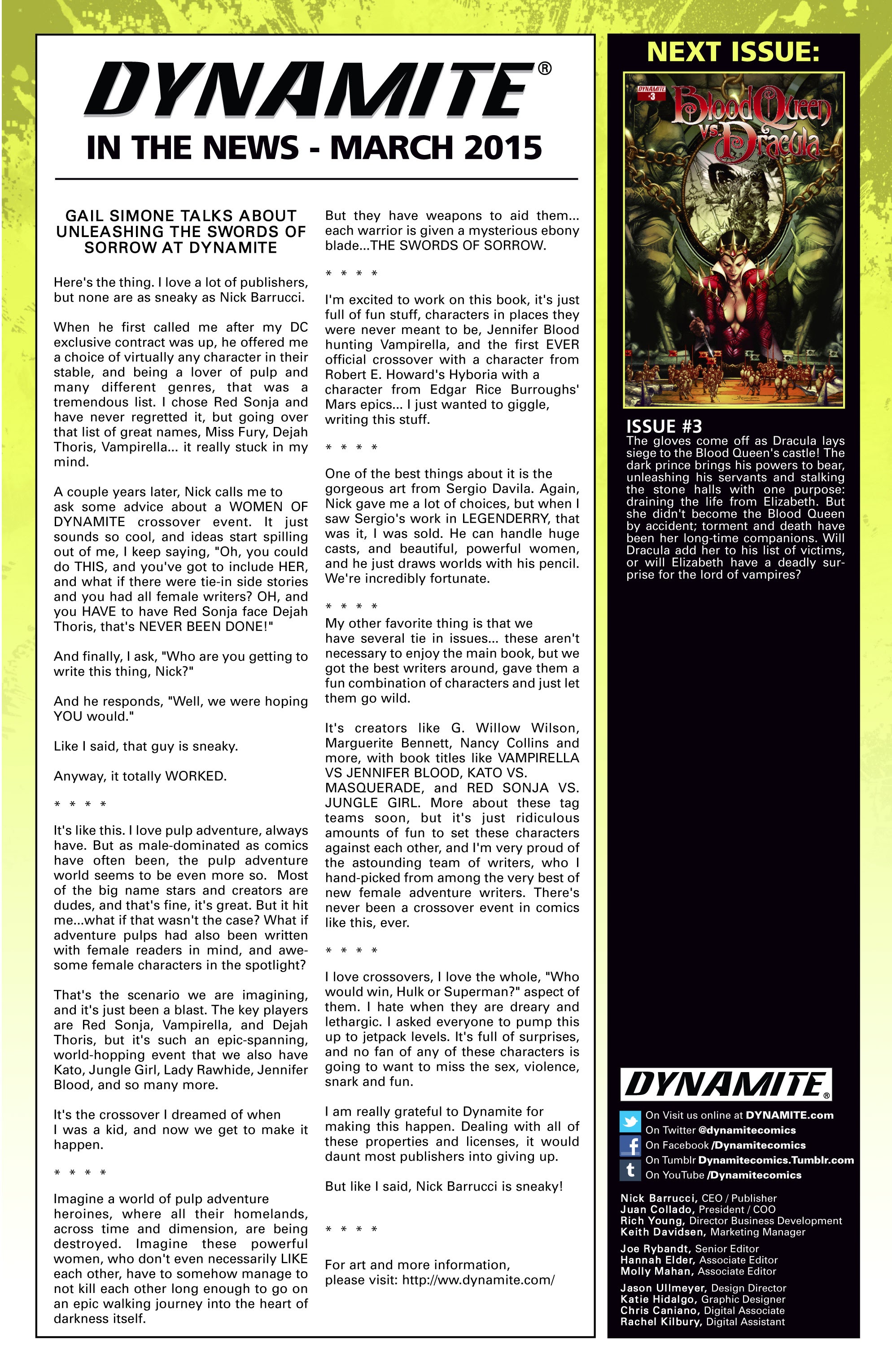 Read online Blood Queen Vs. Dracula comic -  Issue #2 - 26