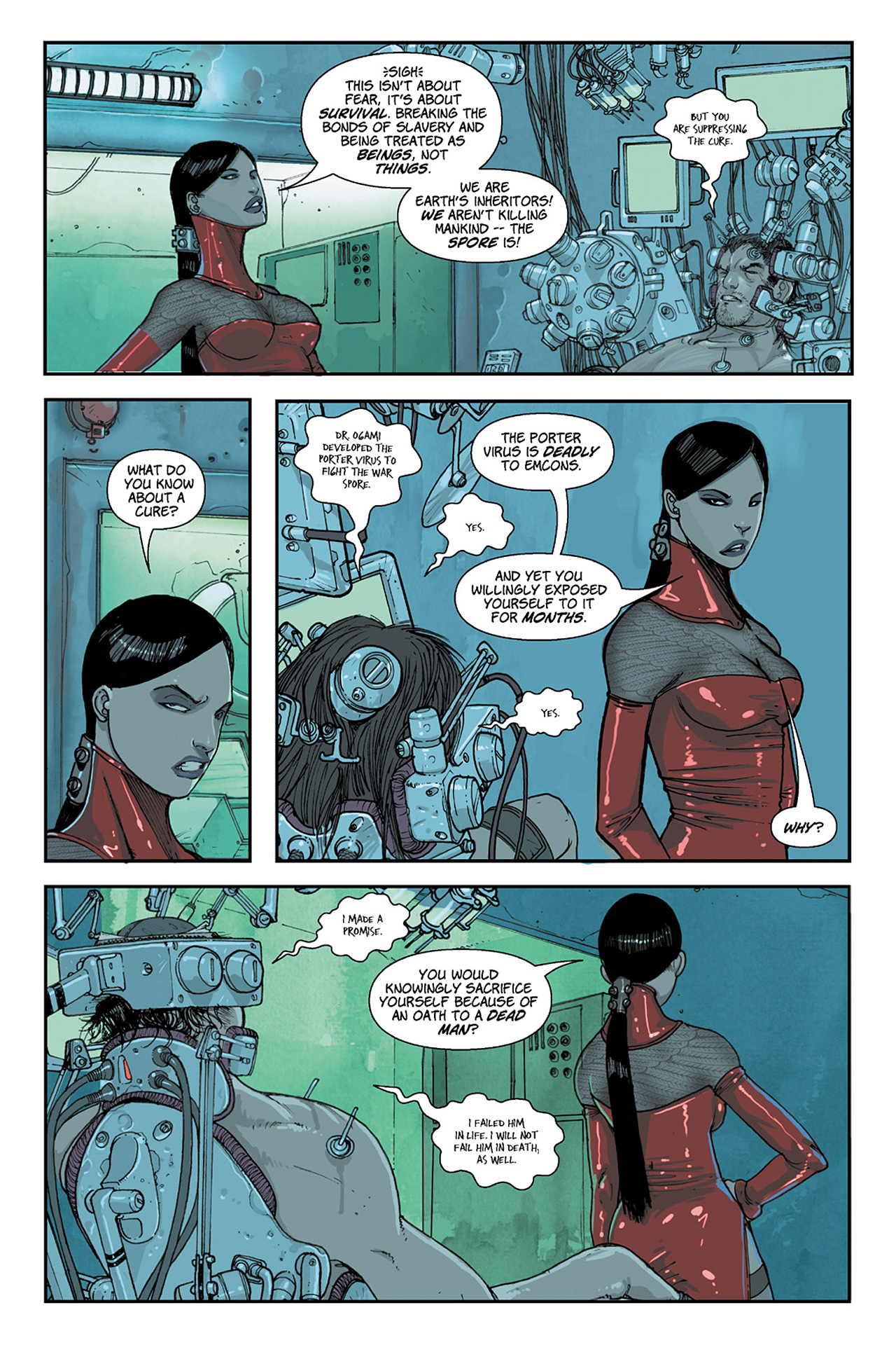 Read online Lone Wolf 2100 comic -  Issue # TPB 3 - 57