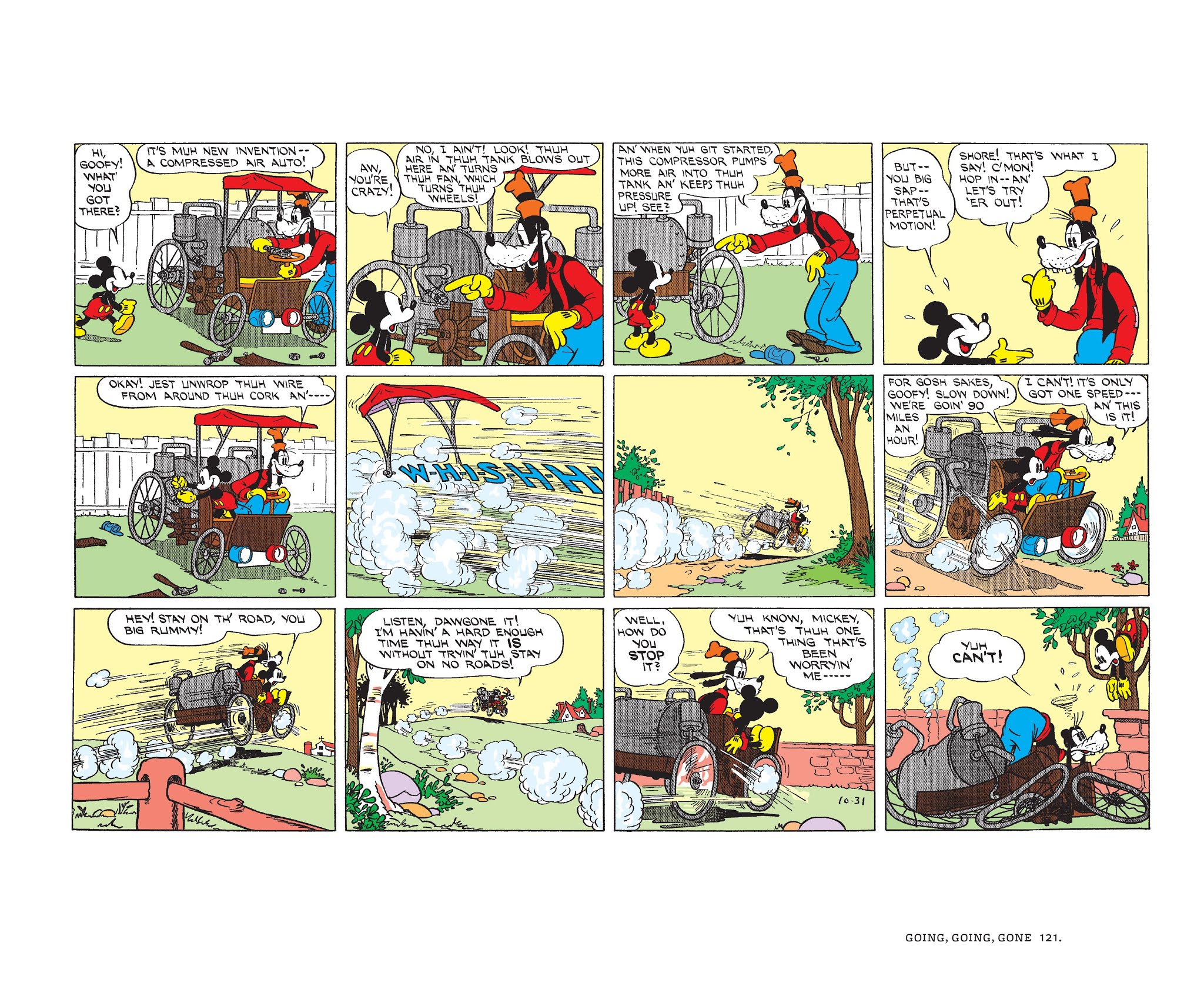 Read online Walt Disney's Mickey Mouse Color Sundays comic -  Issue # TPB 2 (Part 2) - 21