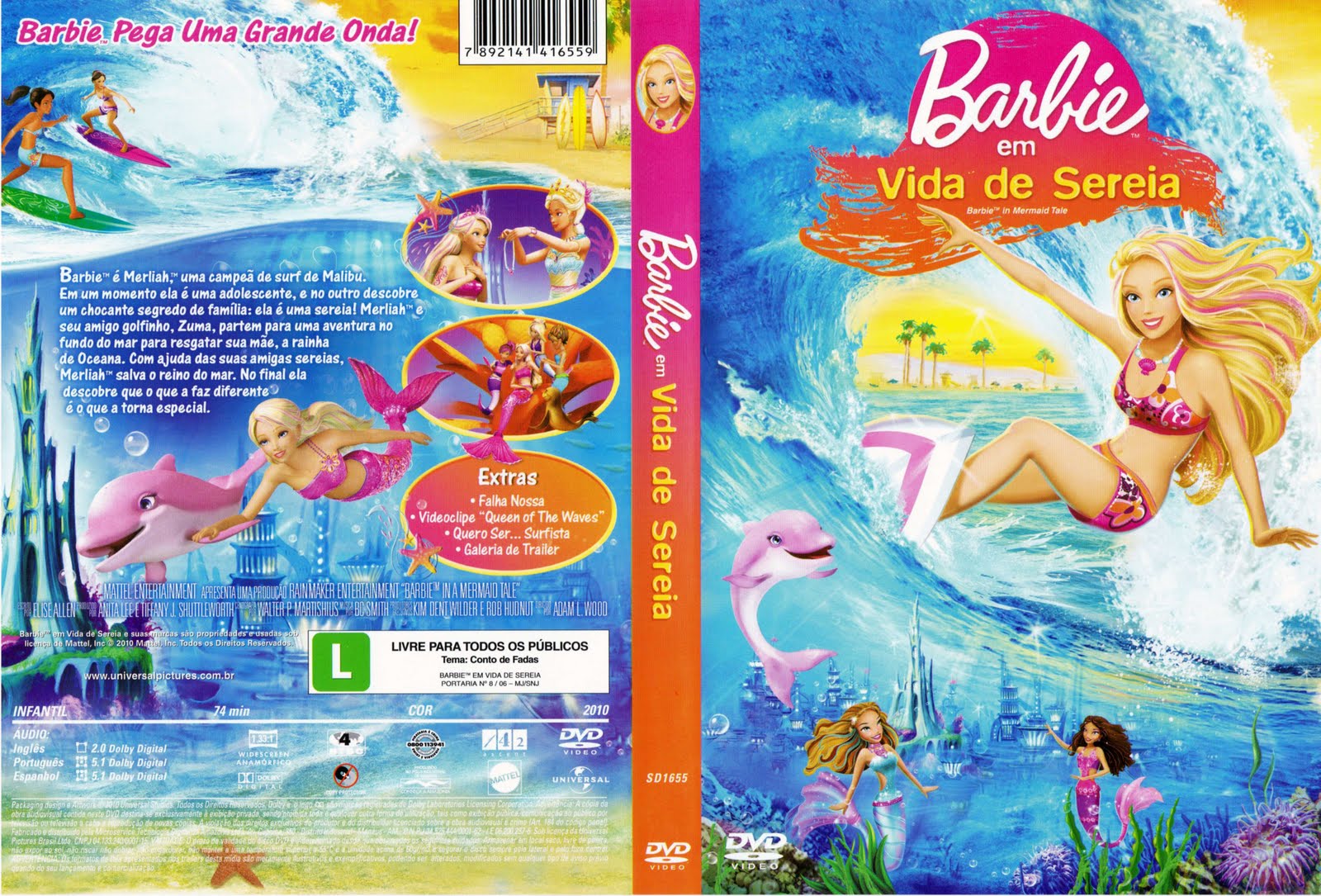 Capa Dvd Barbie Em Vida De Sereia 2 Desenhos Da Barbie Vida De Sereia 2