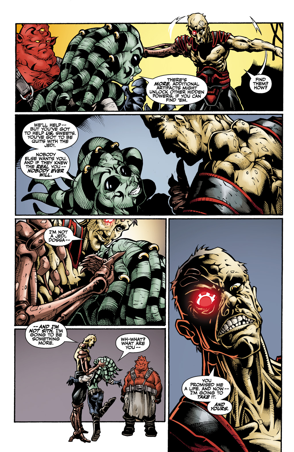 Read online Star Wars: Knights Of The Old Republic comic -  Issue #33 - 21