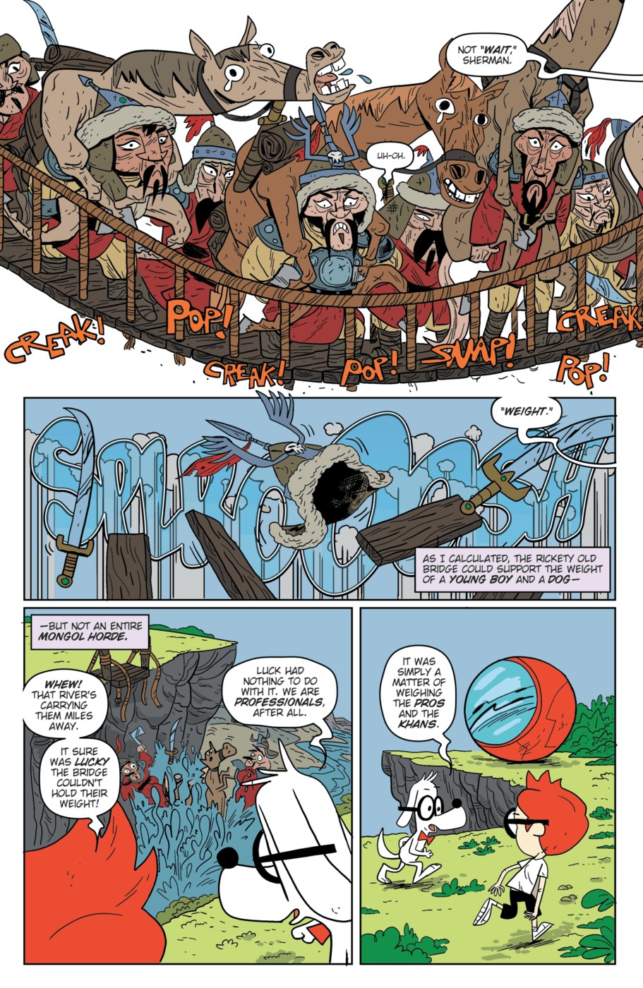 Read online Mr. Peabody & Sherman comic -  Issue #4 - 5