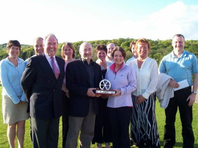 Winners of the 2007 Milngavie Open Mixed Foursomes