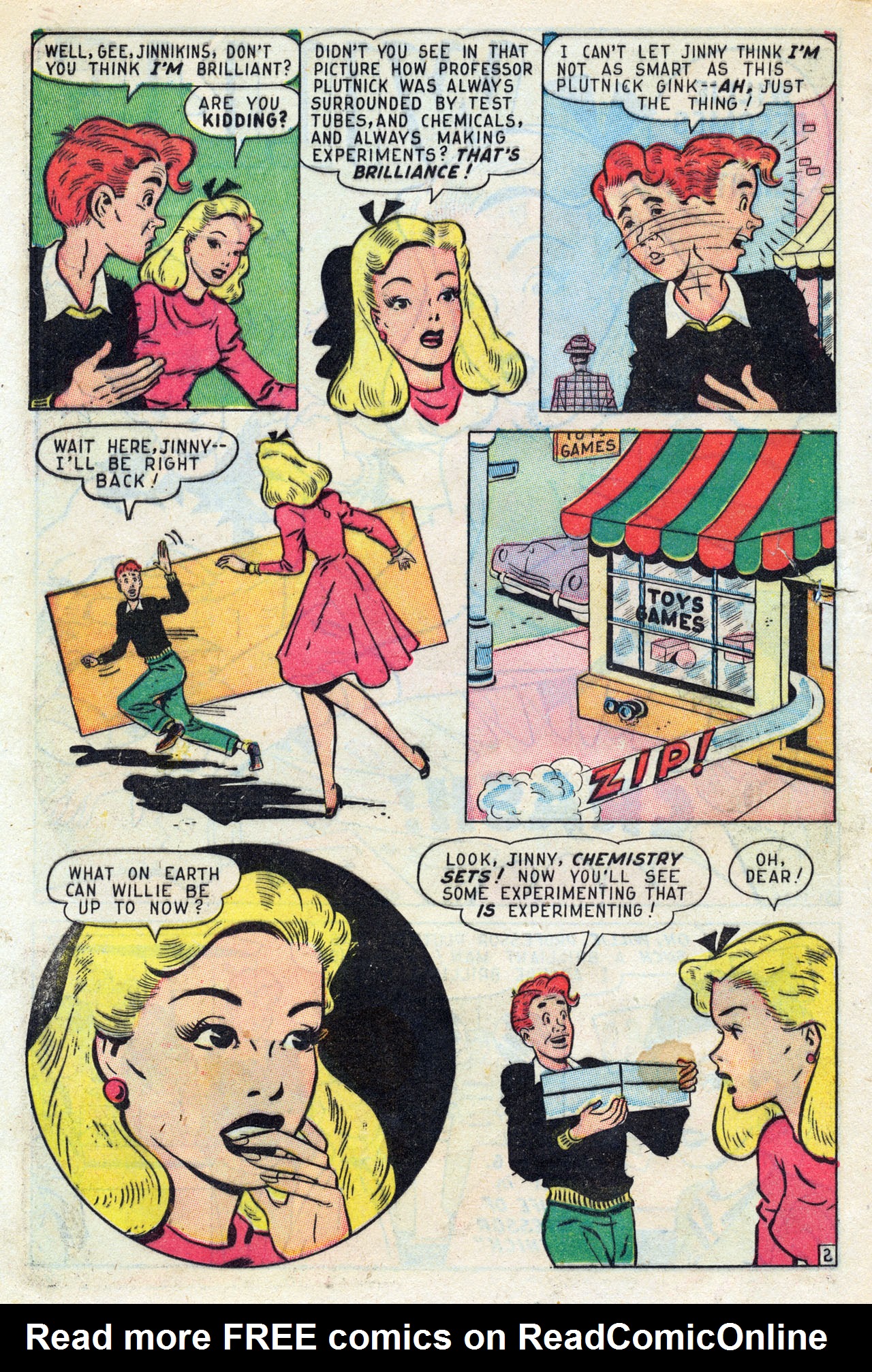 Read online Willie Comics (1946) comic -  Issue #8 - 29