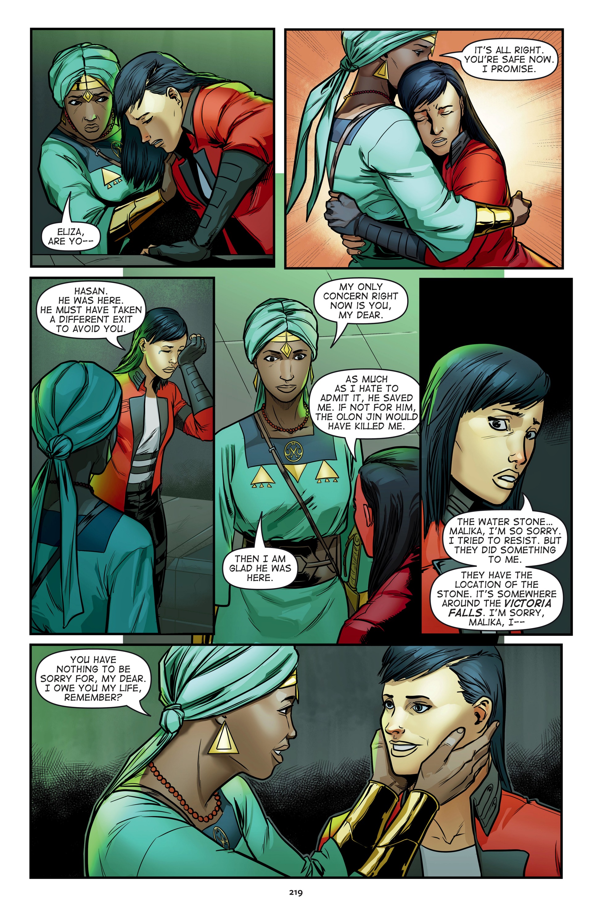 Read online Malika: Warrior Queen comic -  Issue # TPB 2 (Part 3) - 21