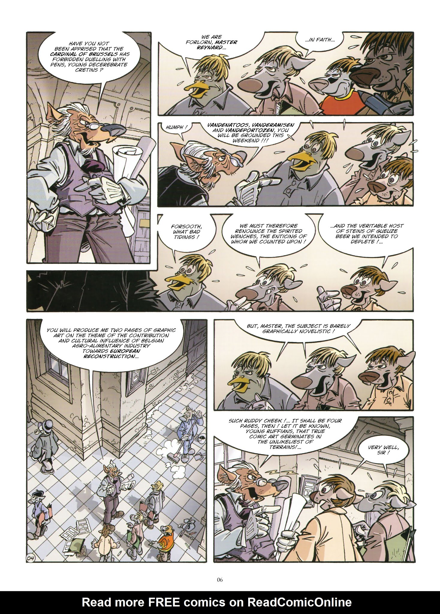 Read online Une enquête de l'inspecteur Canardo comic -  Issue #15 - 8