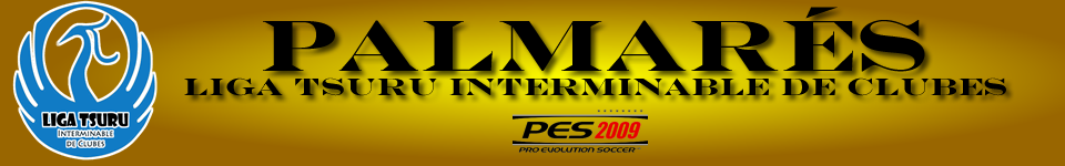 Palmarés Liga Tsuru Interminable de CLubles
