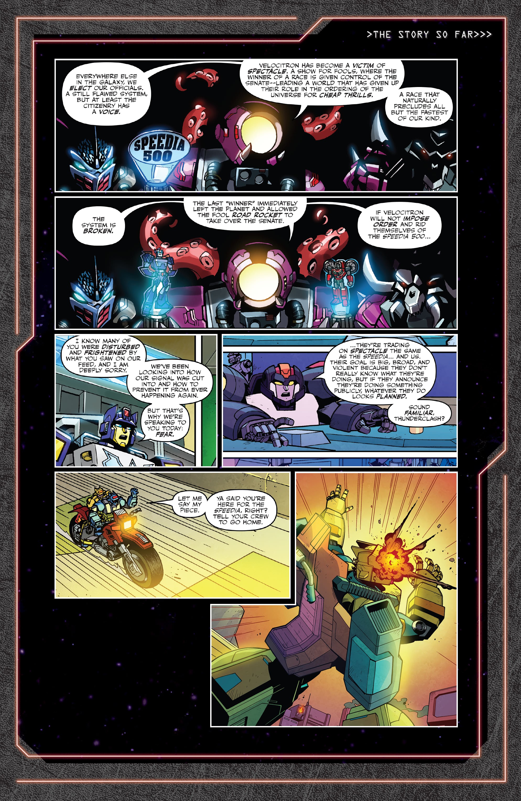 Read online Transformers: Wreckers-Tread and Circuits comic -  Issue #3 - 3