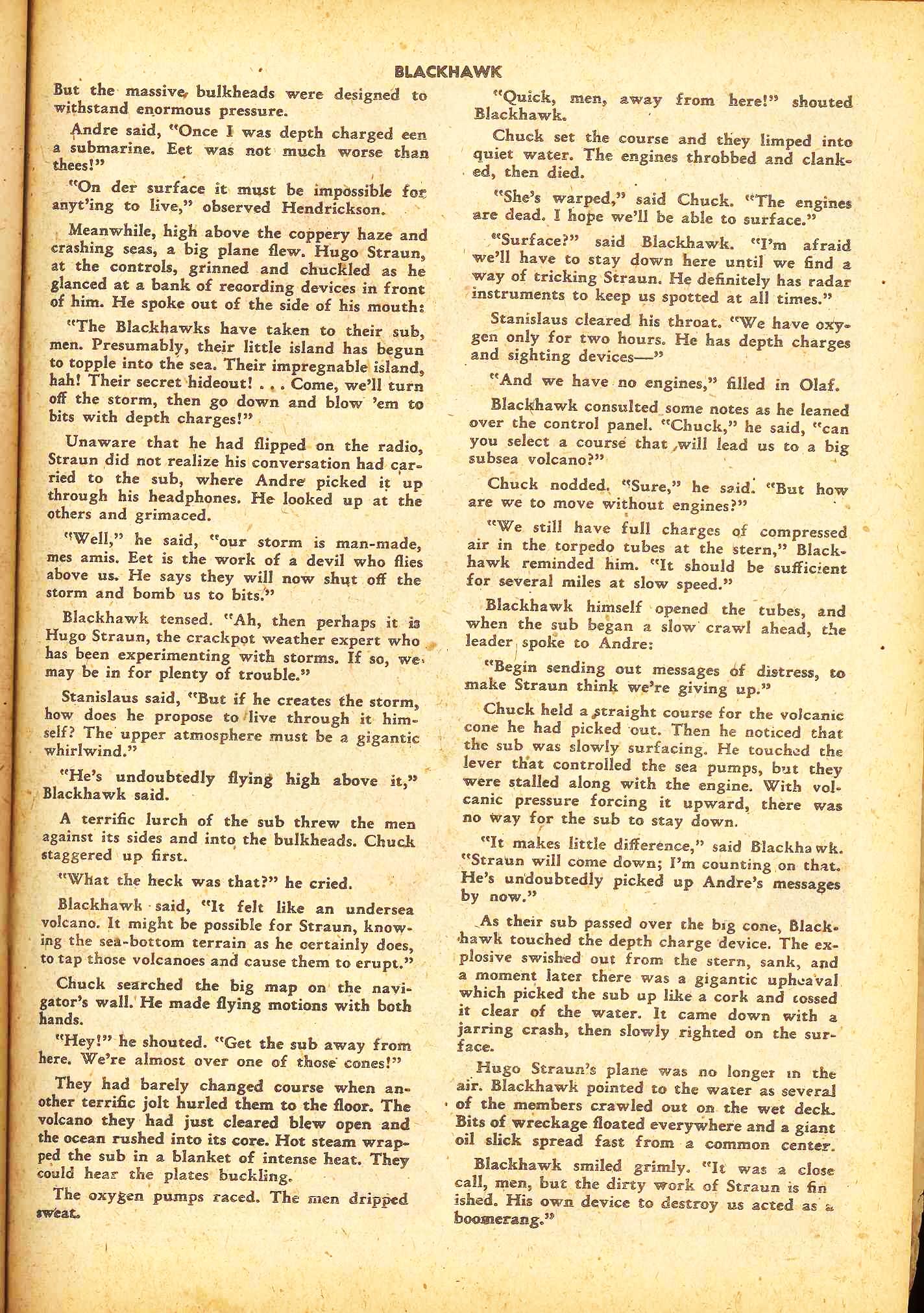 Read online Blackhawk (1957) comic -  Issue #20 - 36