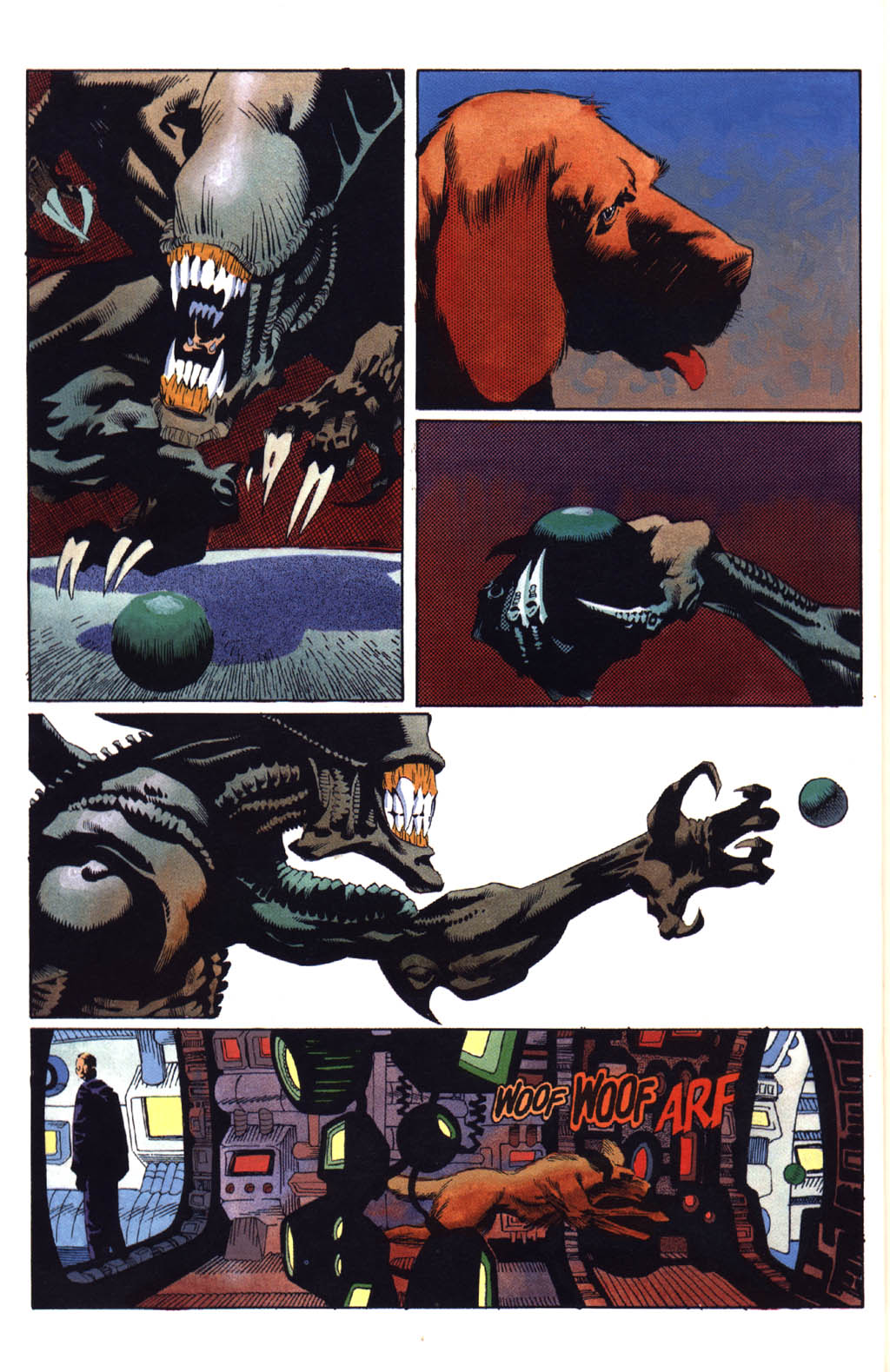 Read online Aliens: Hive comic -  Issue #1 - 9