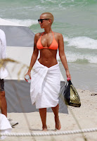 Sexy and Hot AMBER ROSE in Miami Beach