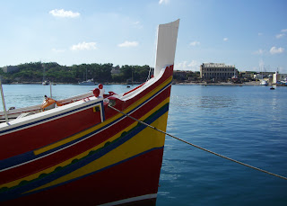 Maltese fishing boat (onemorehandbag)