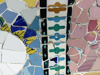  Gaudí tiles, Barcelona (onemorehandbag)