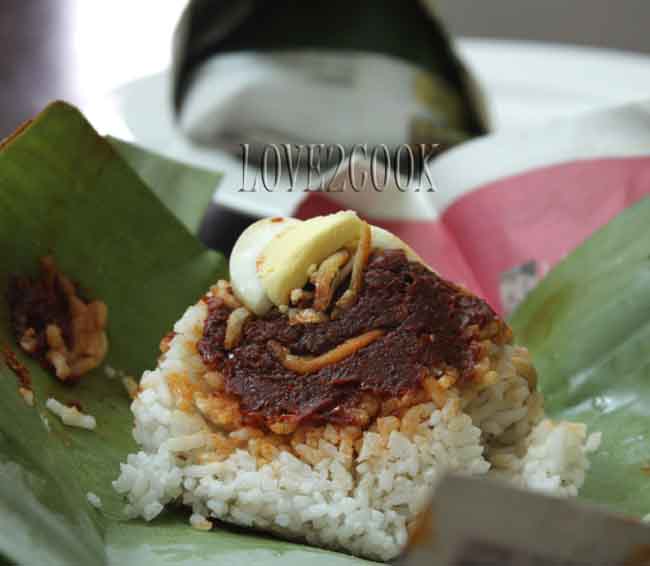 ♥ LOVE2COOK MALAYSIA♥ ♥...Nasi Lemak Bungkus (Wrapped Coconut/Creamy