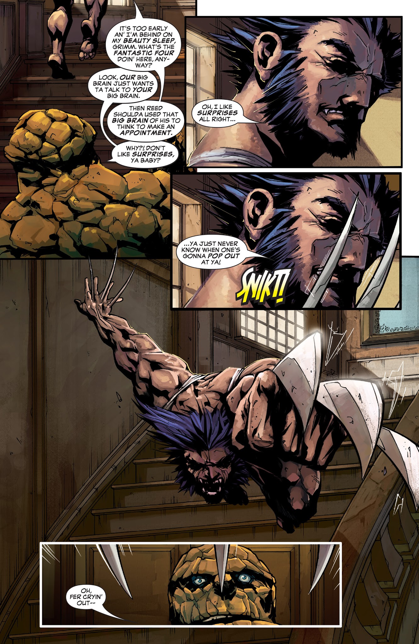Read online X-Men/Fantastic Four comic -  Issue #1 - 9
