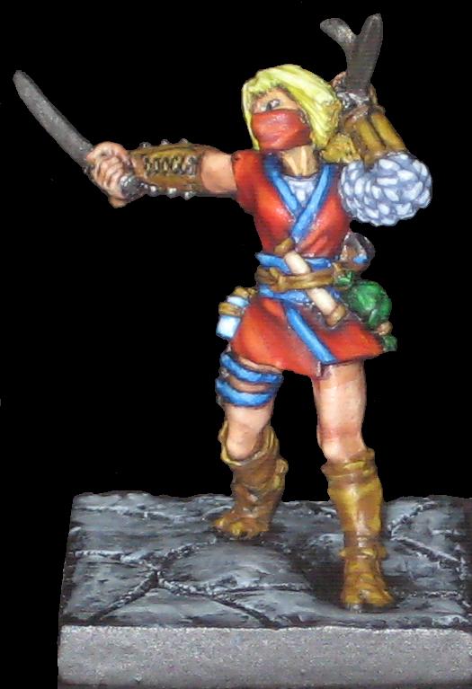 Miniature Painting Reaper s Kiri Female Ninja 2534 Miniature Painting Reaper s Kiri Female Ninja 2534