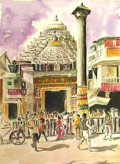Jagannath temple at Puri